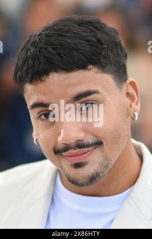 Cannes, France. 23 mai 2024. Iago Xavier présent au Motel Destino Photocall dans le cadre du 77ème Festival International du film de Cannes à Cannes, France, le 23 mai 2024. Photo Aurore MARECHAL/ABACAPRESS. COM Credit : Abaca Press/Alamy Live News Banque D'Images