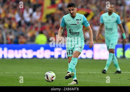 Lens, France. 19 mai 2024. Joris Chotard (13 ans) de Montpellier photographié lors du match de Ligue 1 Uber Eats 34 lors de la saison 2023-2024 entre le Racing Club de Lens et le Montpellier Herault Sport Club le 19 mai 2024 à Lens, France. (Photo de David Catry/Sportpix ) crédit : Sportpix/Alamy Live News Banque D'Images