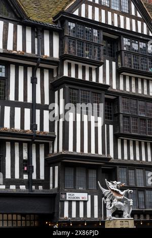 Staples Inn, High Holborn, ville de Londres, Londres, Angleterre, UK, GB. Banque D'Images