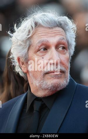 Cannes, France. 23 mai 2024. Alain Chabat présent à la première de L'amour Ouf dans le cadre du 77ème Festival International du film de Cannes à Cannes, France, le 23 mai 2024. Photo Aurore MARECHAL/ABACAPRESS. COM Credit : Abaca Press/Alamy Live News Banque D'Images