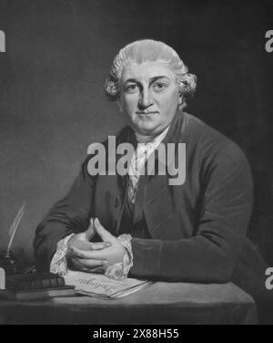 David Garrick. David Garrick (1717 – 1779) acteur et dramaturge anglais Banque D'Images