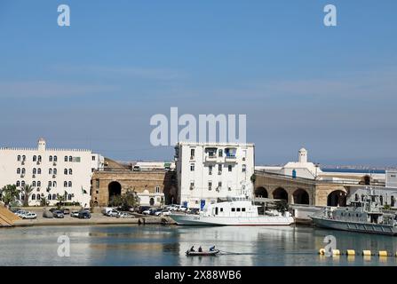 Front de mer d'Alger Banque D'Images