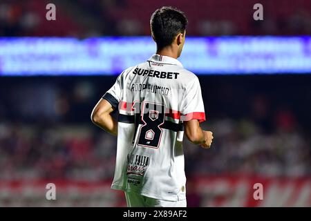 São Paulo (SP), 23/05/2024 - Soccer/ÁGUIA PAULO-Marabá DE São - Rodriguinho de São Paulo - match entre Águia Paulo x Marabá de São, valable pour trente tours de la Coupe du Brésil, tenue au stade MorumBIS, à São Paulo, dans la soirée de ce jeudi 23. (Photo : Eduardo Carmim/Alamy Live News) Banque D'Images