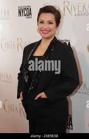 NY, États-Unis. 20 mai 2024. NYU, New York, USA, 20 mai 2024 - Lea Salonga assiste aux Chita Rivera Awards 2024 au NYU Skirball Center le 20 mai 2024 à New York. Photo : Giada Papini Rampelotto/EuropaNewswire. Usage éditorial exclusif. Non destiné à UN USAGE commercial ! (Crédit image : © Luiz Rampelotto/ZUMA Press Wire) USAGE ÉDITORIAL SEULEMENT! Non destiné à UN USAGE commercial ! Banque D'Images