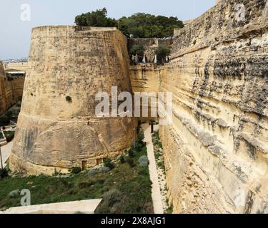 Fort St Elmo Banque D'Images