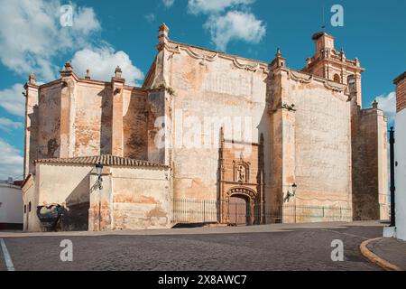 Église de San Bartolome dans la ville de Feria, Badajoz Banque D'Images