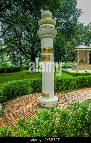 08 30 2008 Devdaha lieu de naissance de Mayadevi mère du Seigneur Bouddha Siddhartha Gautam a passé son enfance. Lumbini Népal Asie. Banque D'Images