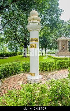 08 30 2008 Devdaha lieu de naissance de Mayadevi mère du Seigneur Bouddha Siddhartha Gautam a passé son enfance. Lumbini Népal Asie. Banque D'Images