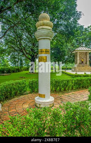 08 30 2008 Devdaha lieu de naissance de Mayadevi mère du Seigneur Bouddha Siddhartha Gautam a passé son enfance. Lumbini Népal Asie. Banque D'Images