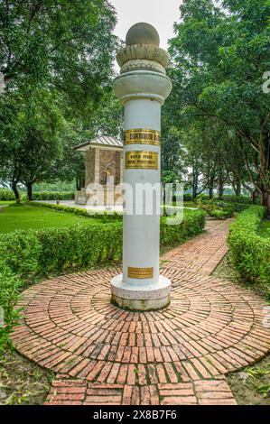 08 30 2008 Devdaha lieu de naissance de Mayadevi mère du Seigneur Bouddha Siddhartha Gautam a passé son enfance. Lumbini Népal Asie. Banque D'Images