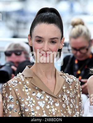 Cannes, France. 24 mai 2024. Cannes, 77ème Festival de Cannes 2024 Photocall film : “Niki” sur la photo : Charlotte le bon crédit : Agence photo indépendante/Alamy Live News Banque D'Images