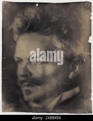 August Strindberg, autoportrait, vers 1906 Banque D'Images