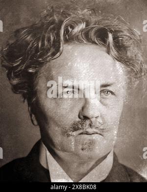 August Strindberg, autoportrait, 1906 Banque D'Images