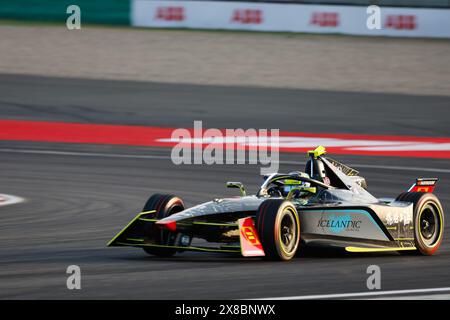 03 SETTE CAMARA Sergio (soutien-gorge), ERT Formula E Team, ERT X24, action lors de l'ePrix de Shanghai 2024, 8ème meeting du Championnat du monde ABB FIA Formula E 2023-24, sur le circuit International de Shanghai du 24 au 26 mai 2024 à Shanghai, Chine - photo Frédéric le Floc'h / DPPI Banque D'Images