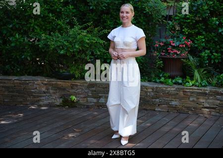 Madrid, Espagne. 24 mai 2024. Soraya Arnelas assiste à la présentation « tremblement de terre » à la SGAE le 24 mai 2024 à Madrid, Espagne. (Photo par Oscar Gonzalez/Sipa USA) crédit : Sipa USA/Alamy Live News Banque D'Images