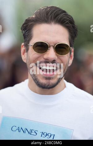 Cannes, France. 24 mai 2024. François civil présent au Photocall L'amour Ouf dans le cadre du 77ème Festival International du film de Cannes, le 24 mai 2024. Photo Aurore MARECHAL/ABACAPRESS. COM Credit : Abaca Press/Alamy Live News Banque D'Images