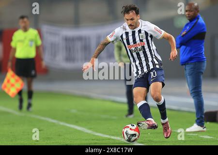 Lima, Pérou. 20 mai 2024. Sebastian Rodriguez de Alianza Lima lors du match de Liga 1 entre Alianza de Lima et Deportivo Garcilaso a joué au Nacional Stadium le 28 janvier 2024 à Lima, au Pérou. (Photo de Miguel Marrufo /PRESSINPHOTO) crédit : AGENCE SPORTIVE PRESSINPHOTO/Alamy Live News Banque D'Images