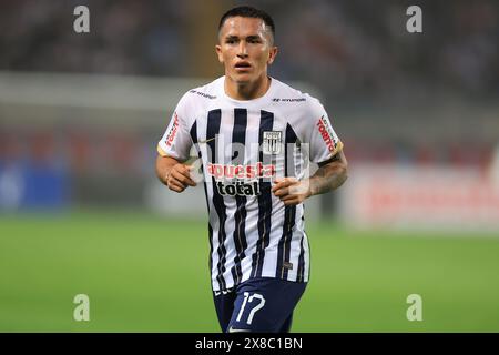 Lima, Pérou. 20 mai 2024. Cristian Neira d'Alianza Lima lors du match de Liga 1 entre Alianza de Lima et Deportivo Garcilaso a joué au Nacional Stadium le 28 janvier 2024 à Lima, au Pérou. (Photo de Miguel Marrufo /PRESSINPHOTO) crédit : AGENCE SPORTIVE PRESSINPHOTO/Alamy Live News Banque D'Images