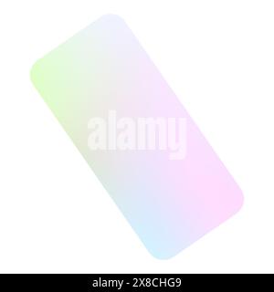 Forme de gradient vectoriel à la mode pour la conception graphique et web, décoration, modèles, affiches, autocollants, bannières web et etc Illus printanier coloré isolé Illustration de Vecteur
