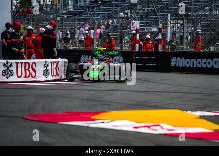 27 TBA, PHM AIX Racing, Dallara F3 2019, action lors de la 4ème manche du Championnat FIA de formule 3 2024 du 23 au 26 mai 2024 sur le circuit de Monaco, à Monaco - photo Paul Vaicle / DPPI Banque D'Images