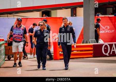 © SPORTPIXPRESS/MAXPPP, Monaco. 24 mai 2024. FORMULA 1 GRAND PRIX DE MONACO horner (christian) est sur le pitlane crédit : MAXPPP/Alamy Live News Banque D'Images