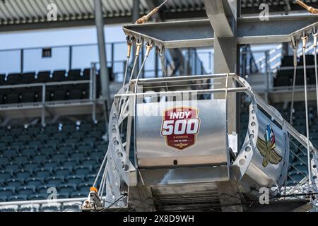 Speedway, Indiana, États-Unis. 23 mai 2024. Indianapolis Motor Speedway accueille la 108e édition de l'Indianapolis 500 à Speedway, Indianapolis Motor Speedway, INDIANA. (Crédit image : © Walter G. Arce Sr./ASP via ZUMA Press Wire) USAGE ÉDITORIAL SEULEMENT! Non destiné à UN USAGE commercial ! Banque D'Images