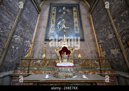 Catane, Sicile, Italie - 18 août 2023 : L'église de San Giuliano à Catane, Sicile, Italie du Sud. Banque D'Images