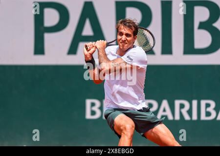 Felipe MELIGENI ALVES (BRA) lors du tournoi de tennis Roland-Garros 2024, ATP et WTA Grand Chelem le 24 mai 2024 au stade Roland-Garros à Paris - photo Alexandre Martins/DPPI crédit : DPPI Media/Alamy Live News Banque D'Images