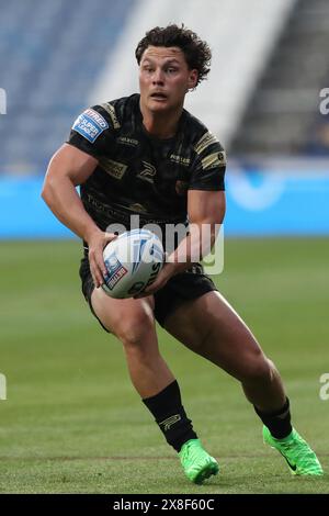 Huddersfield, Royaume-Uni. 25 mai 2024. Matt Moylan de Leigh Leopards lors du match de la Betfred Super League Round 12 Huddersfield Giants vs Leigh Leopards au John Smith's Stadium, Huddersfield, Royaume-Uni, 24 mai 2024 (photo par Alfie Cosgrove/News images) à Huddersfield, Royaume-Uni le 25/05/2024. (Photo par Alfie Cosgrove/News images/SIPA USA) crédit : SIPA USA/Alamy Live News Banque D'Images