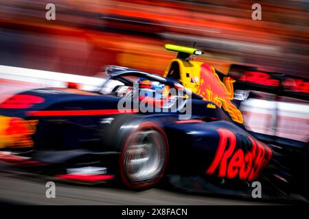 08 SZTUKA Kacper (pol), MP Motorsport, Dallara F3 2019, action lors de la 4ème manche du Championnat FIA de formule 3 2024 du 23 au 26 mai 2024 sur le circuit de Monaco, à Monaco - photo Paul Vaicle / DPPI Banque D'Images