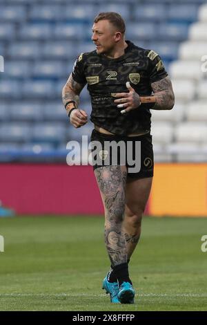 Huddersfield, Royaume-Uni. 25 mai 2024. Josh Charnley des Leigh Leopards lors du match de la Betfred Super League Round 12 Huddersfield Giants vs Leigh Leopards au John Smith's Stadium, Huddersfield, Royaume-Uni, 24 mai 2024 (photo par Alfie Cosgrove/News images) à Huddersfield, Royaume-Uni le 25/05/2024. (Photo par Alfie Cosgrove/News images/SIPA USA) crédit : SIPA USA/Alamy Live News Banque D'Images