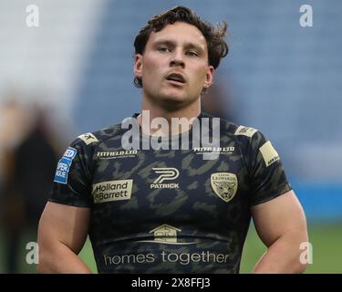 Huddersfield, Royaume-Uni. 25 mai 2024. Lachlan Lam des Leigh Leopards lors du match de la Betfred Super League Round 12 Huddersfield Giants vs Leigh Leopards au John Smith's Stadium, Huddersfield, Royaume-Uni, 24 mai 2024 (photo par Alfie Cosgrove/News images) à Huddersfield, Royaume-Uni le 25/05/2024. (Photo par Alfie Cosgrove/News images/SIPA USA) crédit : SIPA USA/Alamy Live News Banque D'Images