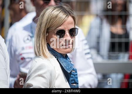 Monaco, Monaco. 24 mai 2024. Susie Wolff, actuelle directrice générale de F1 Academy, est vue dans le paddock lors du week-end du Grand Prix de F1 de Monaco le 24 mai 2024. Crédit : SOPA images Limited/Alamy Live News Banque D'Images