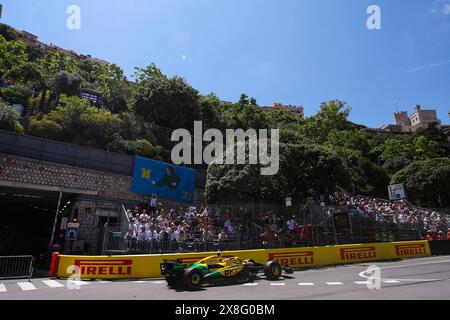 Monaco. 25 mai 2024. 25 Nikola Tsolov, ART Grand Prix, Dallara F3 2019, action lors du Grand Prix de formule 1 de Monaco. , . Championnat du monde de formule 1 du 23 au 26 mai 2024 sur le circuit de Monaco, à Monaco - photo Eric Alonso/DPPI crédit : DPPI Media/Alamy Live News Banque D'Images