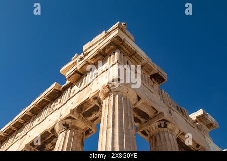 L'Acropole, Athènes, Grèce, Europe. Banque D'Images