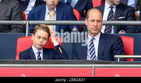 Londres, Royaume-Uni. 25 mai 2024 - Manchester City v Manchester United v - FA Cup final - Wembley. Banque D'Images