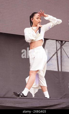 Griff pendant le BBC Radio1 Big Weekend à Stockwood Park, Luton. Date de la photo : samedi 25 mai 2024. Banque D'Images