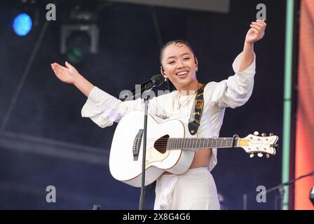 Griff pendant le BBC Radio1 Big Weekend à Stockwood Park, Luton. Date de la photo : samedi 25 mai 2024. Banque D'Images