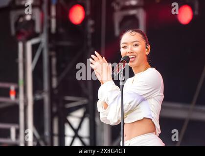 Griff pendant le BBC Radio1 Big Weekend à Stockwood Park, Luton. Date de la photo : samedi 25 mai 2024. Banque D'Images