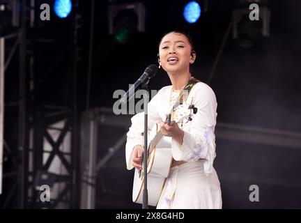 Griff pendant le BBC Radio1 Big Weekend à Stockwood Park, Luton. Date de la photo : samedi 25 mai 2024. Banque D'Images