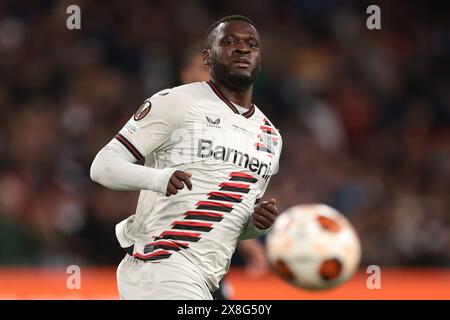 Dublin, Irlande. 22 mai 2024. Victor Boniface de Bayer Leverkusen lors du match de l'UEFA Europa League à l'Aviva Stadium, Dublin. Le crédit photo devrait se lire : Jonathan Moscrop/Sportimage crédit : Sportimage Ltd/Alamy Live News Banque D'Images