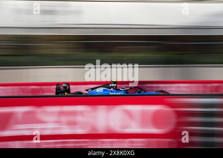 12 COLAPINTO Franco (Arg), MP Motorsport, Dallara F2 2024, action lors de la 5ème manche du Championnat FIA de formule 2 2024 du 23 au 26 mai 2024 sur le circuit de Monaco, à Monaco - photo Paul Vaicle / DPPI Banque D'Images