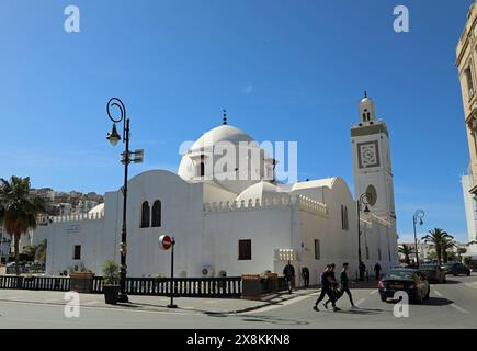 Mosquée des pêcheurs à Alger Banque D'Images