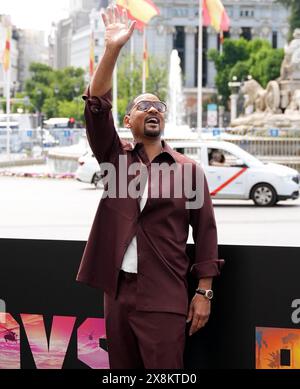 Madrid, Espagne. 26 mai 2024. Will Smith présente à Madrid son nouveau film 'Bad Boys : Ride or Die' à Madrid le dimanche 26 mai 2024 crédit : CORDON PRESS/Alamy Live News Banque D'Images