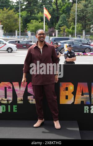 Madrid, Espagne. 26 mai 2024. Will Smith présente à Madrid son nouveau film 'Bad Boys : Ride or Die' à Madrid le dimanche 26 mai 2024 crédit : CORDON PRESS/Alamy Live News Banque D'Images