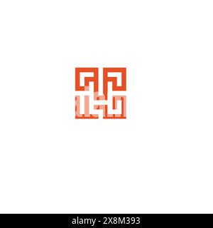 Logo FTG lettre monogramme Design Illustration de Vecteur