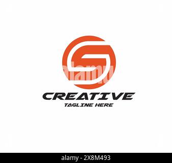 Lettre S'icône logo design elements Illustration de Vecteur