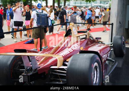 Indianapolis, États-Unis. 26 mai 2024. INDIANAPOLIS, INDIANA - MAI 26 : scènes de Around the Brickyard avant l'Indy 500 2024 au circuit automobile d'Indianapolis le 26 mai 2024 à Indianapolis, Indiana. Crédit : Jeremy Hogan/Alamy Live News Banque D'Images