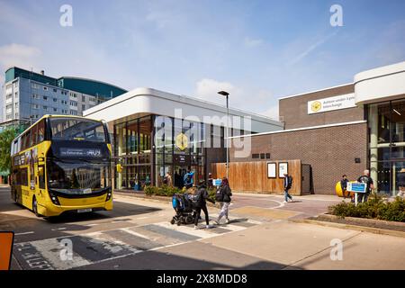 Tameside GTR Manchester Ashton-under-Lyne Interchange Station Banque D'Images