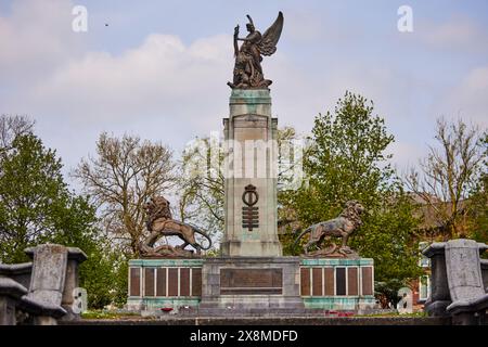 Tameside GTR Manchester Ashton-under-Lyne Memorial Gardens Banque D'Images